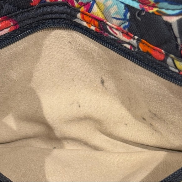 Vera Bradley Hanging Travel Toiletry Bag Makeup Cosmetic Organizer Gray - Picture 11 of 13